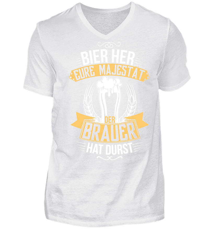 Men T-shirt with V-Neck
