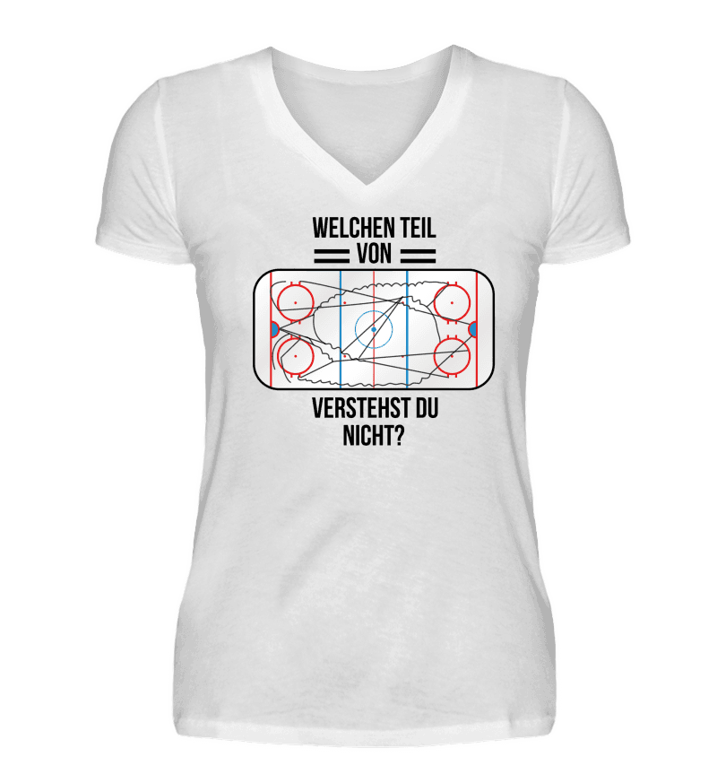 Women T-shirt with V-Neck