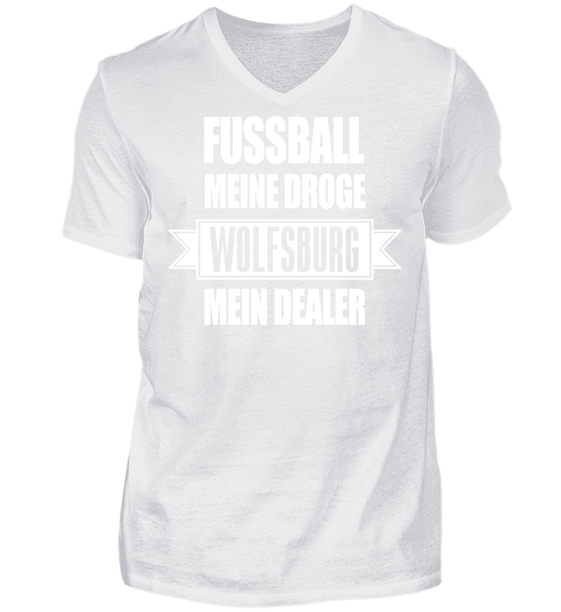 Men T-shirt with V-Neck