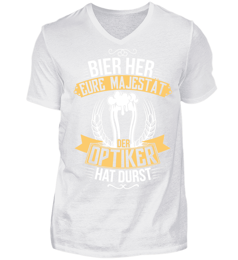 Men T-shirt with V-Neck