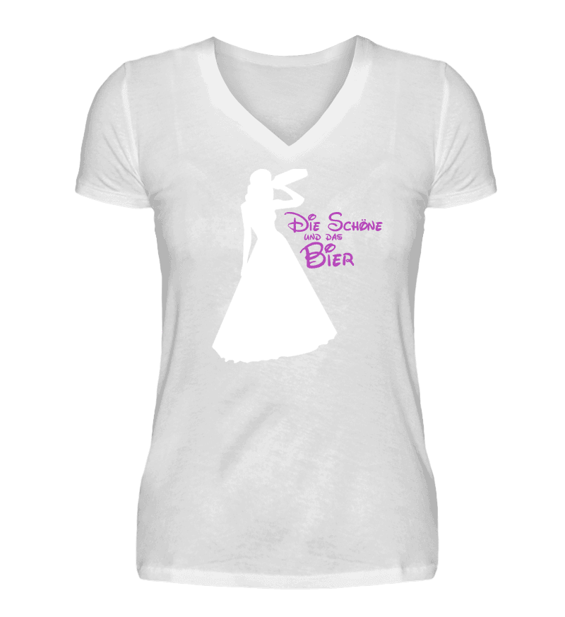 Women T-shirt with V-Neck