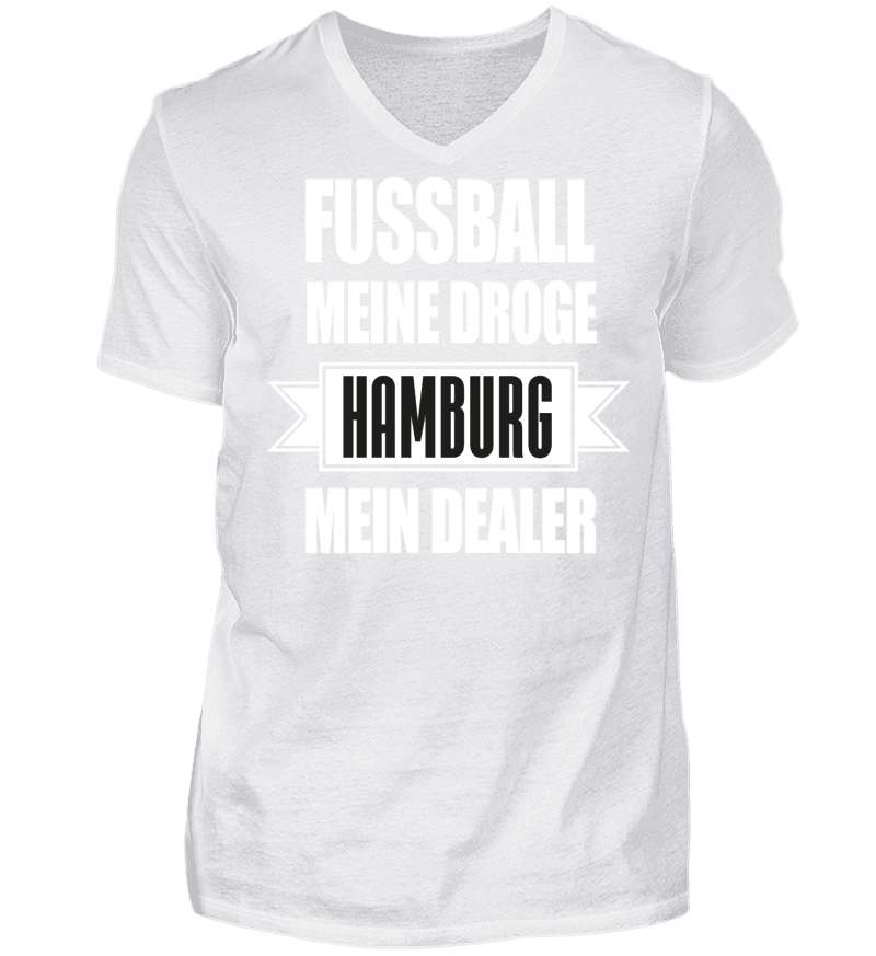 Men T-shirt with V-Neck