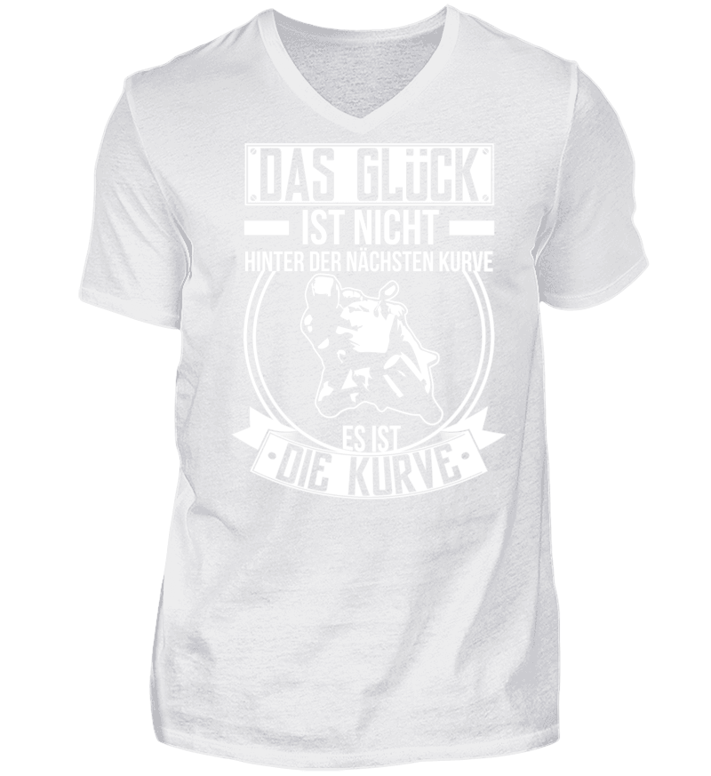 Men T-shirt with V-Neck