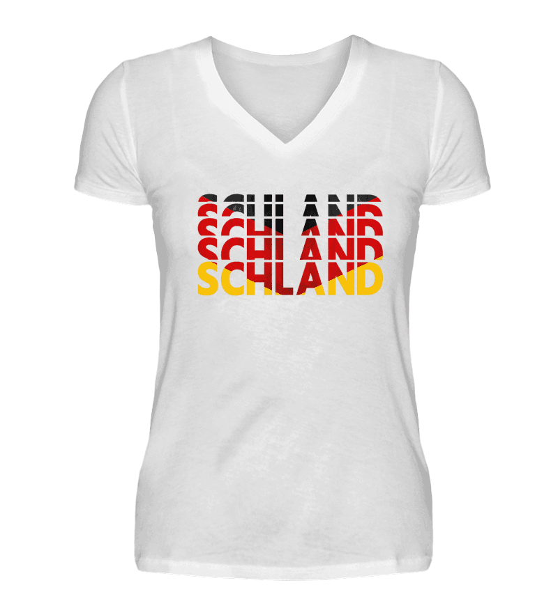 Women T-shirt with V-Neck