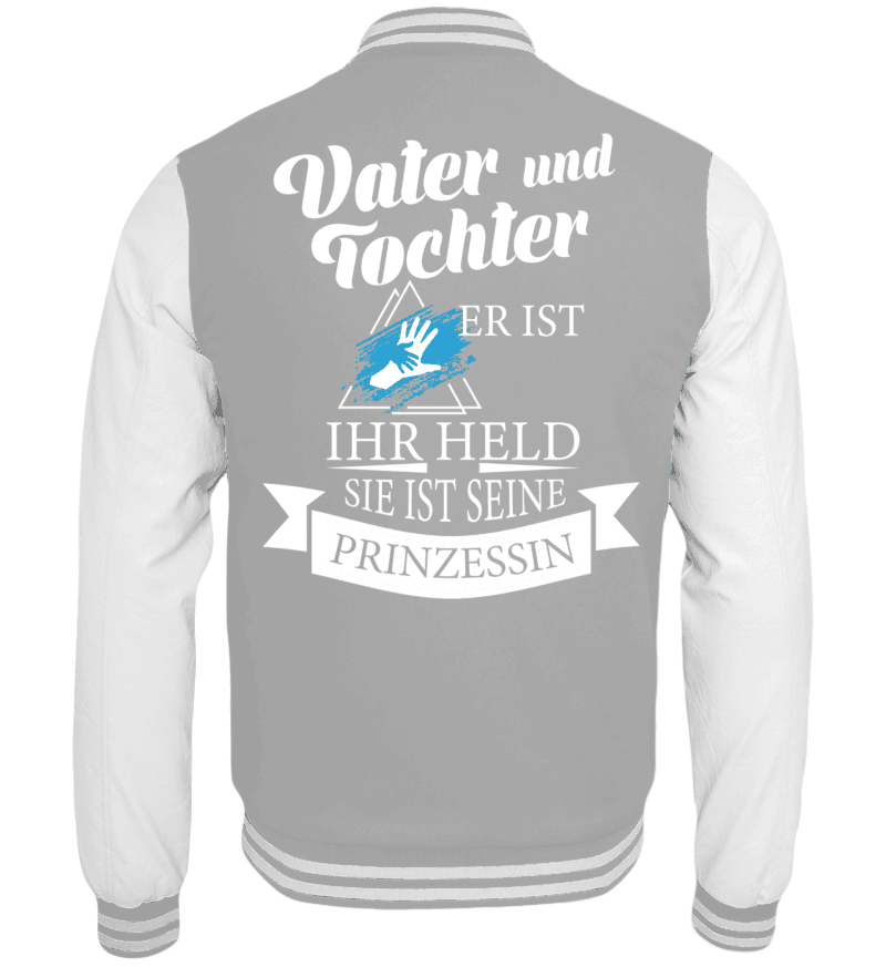 College Jacket with print on the backside