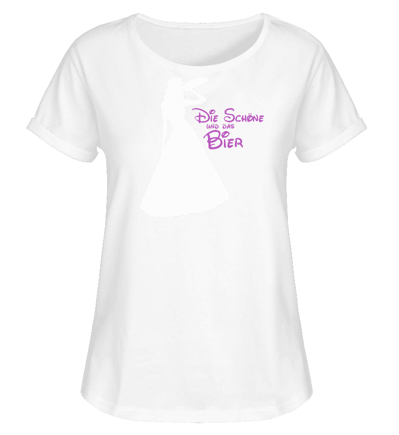 Women Rolled Sleeve T-shirt