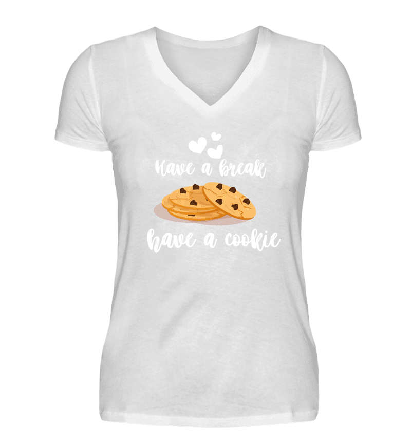 Women T-shirt with V-Neck