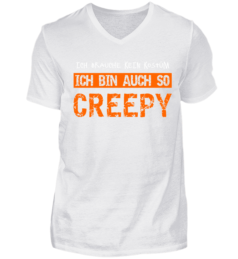 Men T-shirt with V-Neck