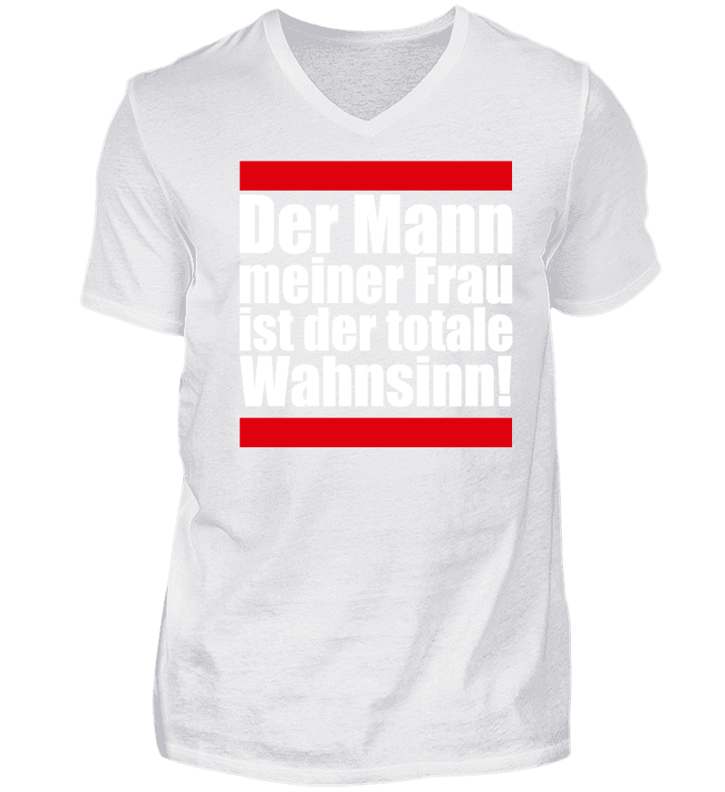 Men T-shirt with V-Neck