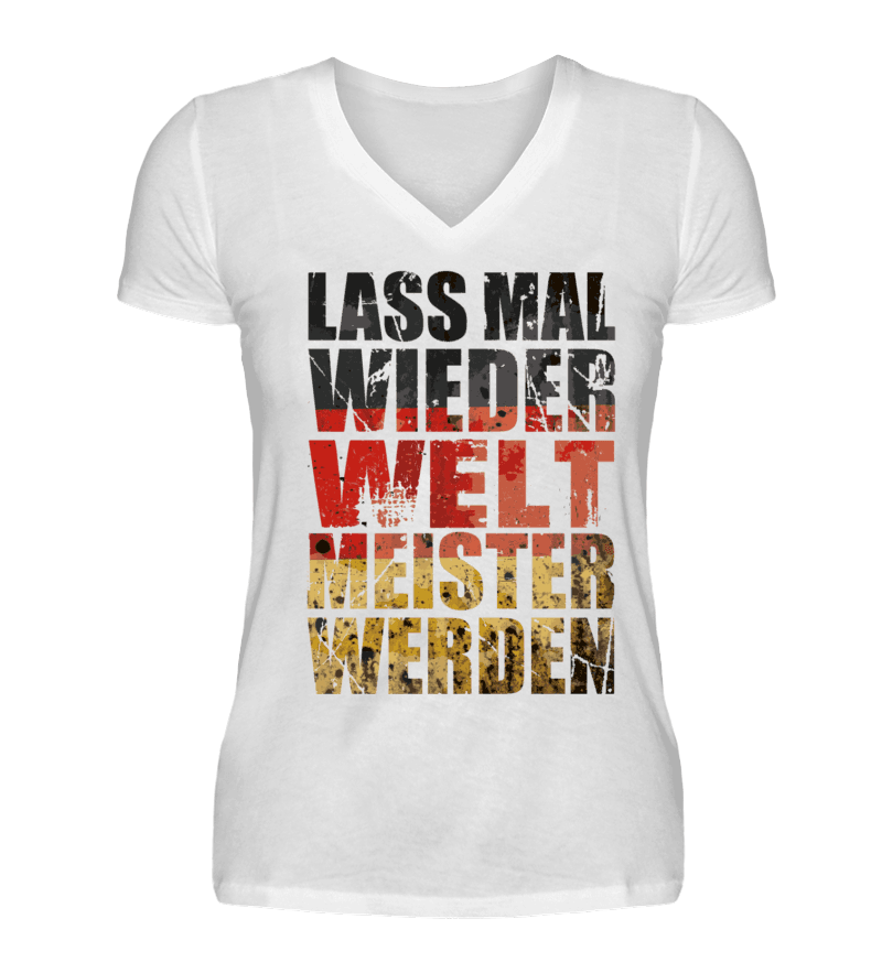 Women T-shirt with V-Neck