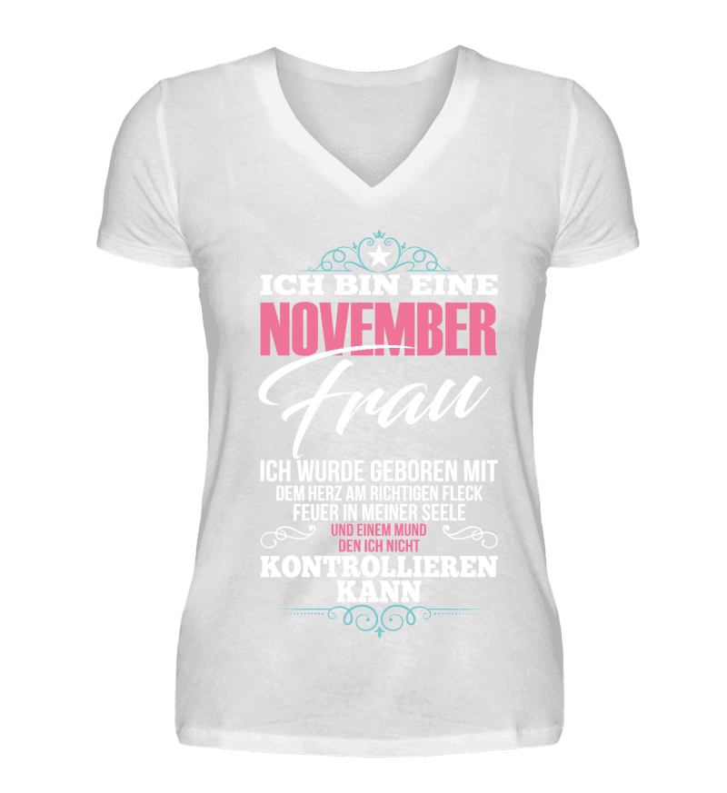 Women T-shirt with V-Neck