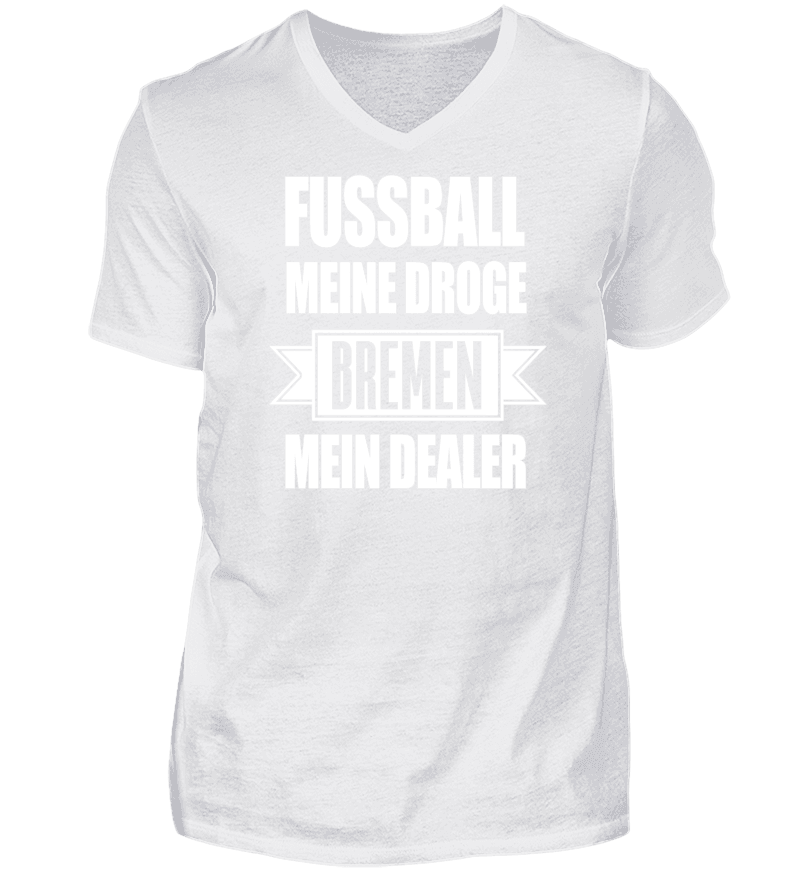Men T-shirt with V-Neck