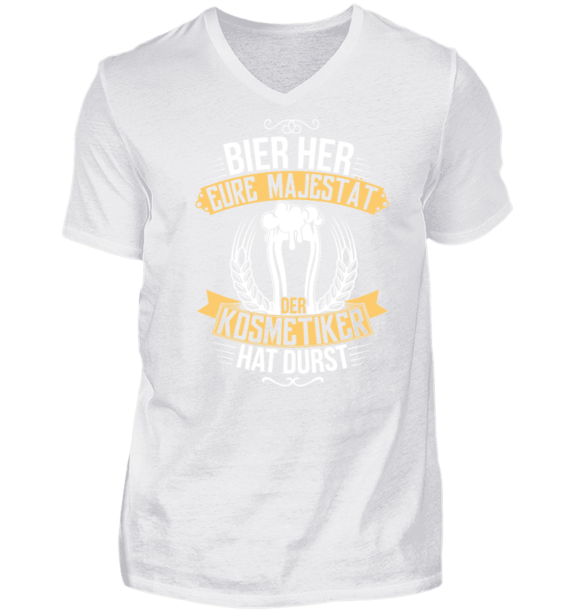 Men T-shirt with V-Neck