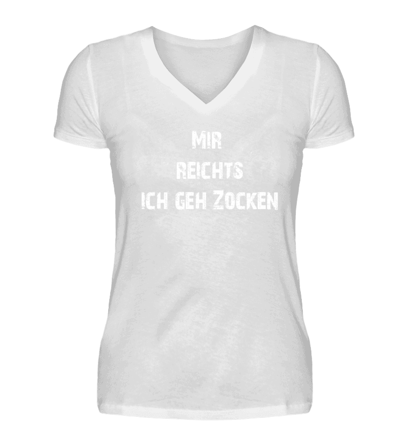 Women T-shirt with V-Neck