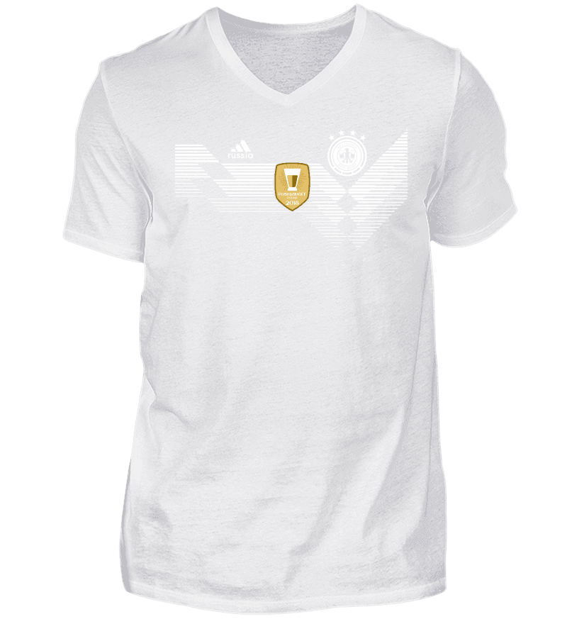 Men T-shirt with V-Neck