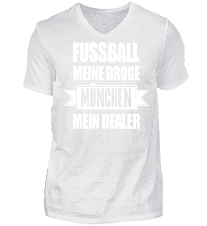 Men T-shirt with V-Neck