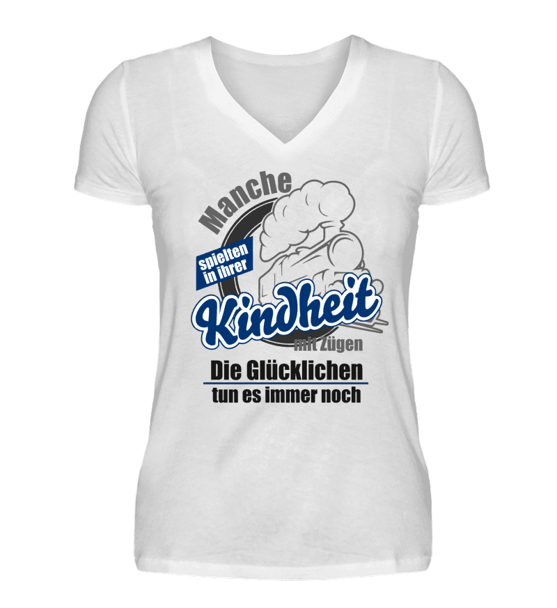 Women T-shirt with V-Neck