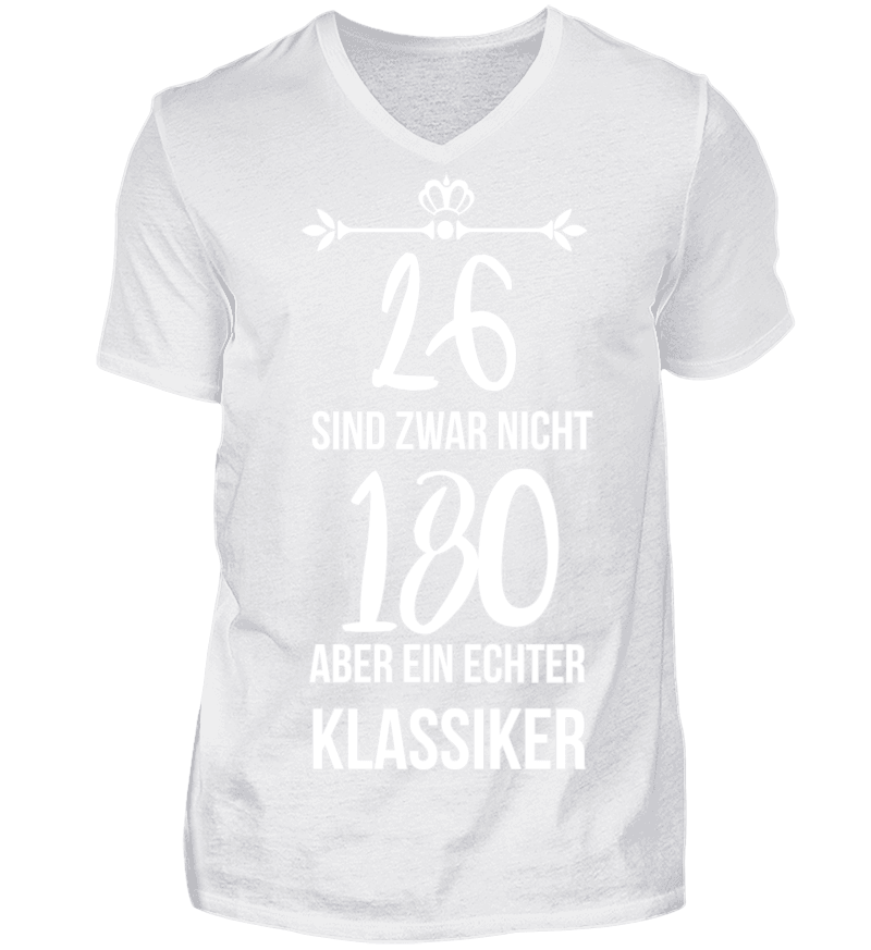 Men T-shirt with V-Neck
