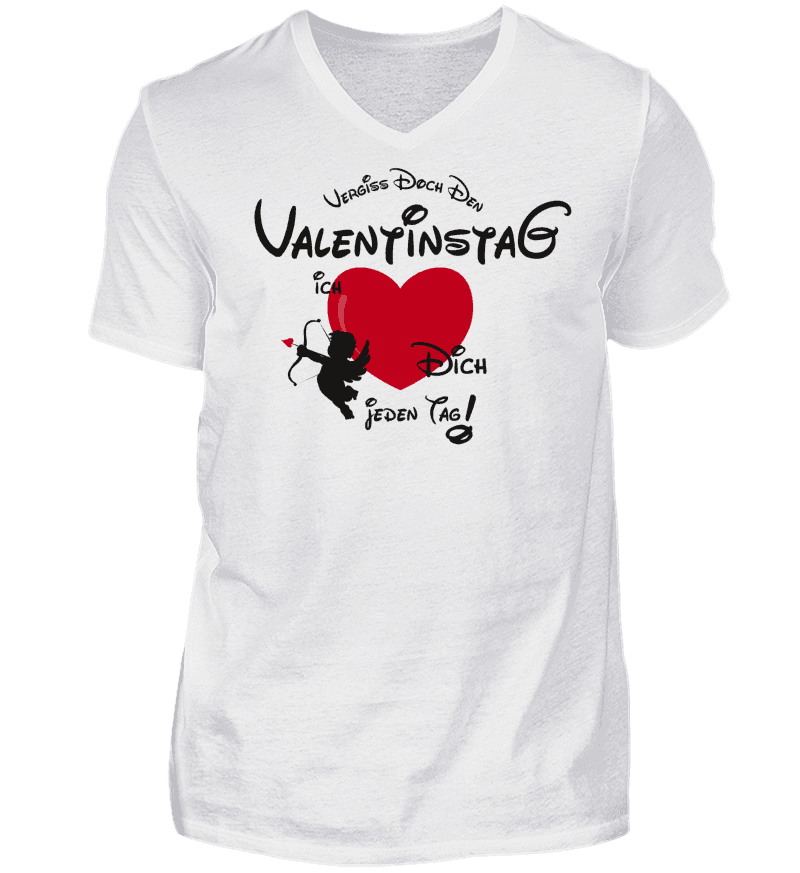 Men T-shirt with V-Neck