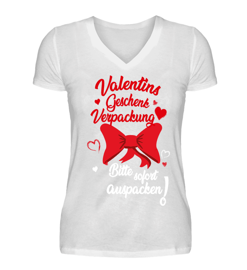 Women T-shirt with V-Neck