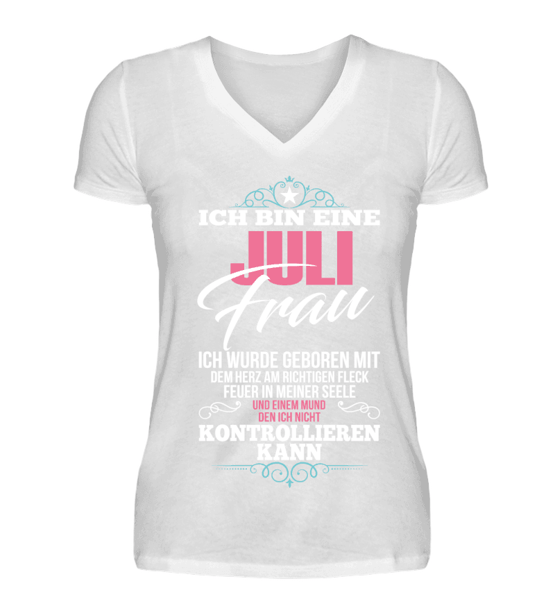 Women T-shirt with V-Neck