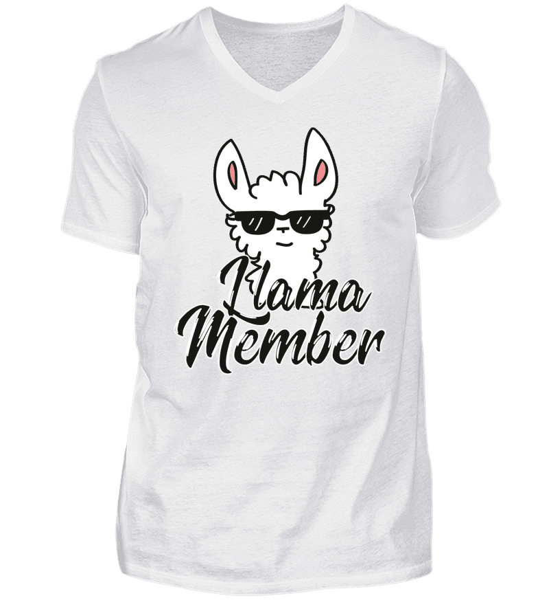Men T-shirt with V-Neck