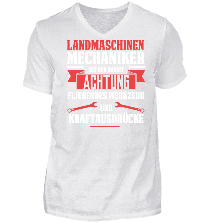 Men T-shirt with V-Neck