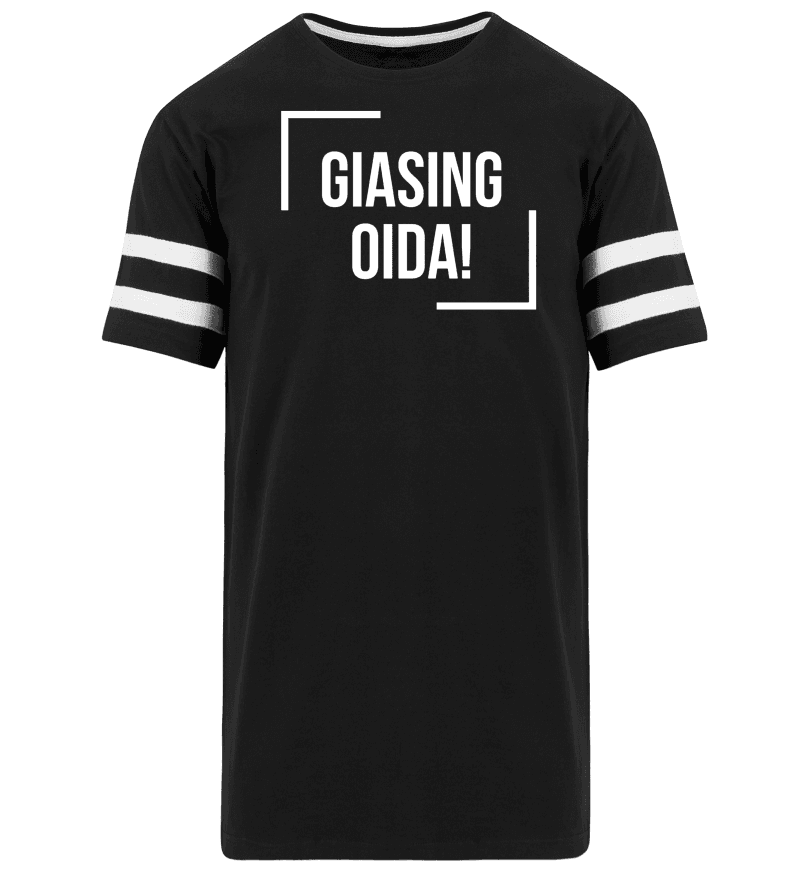 Men Long T-shirt with Stripes