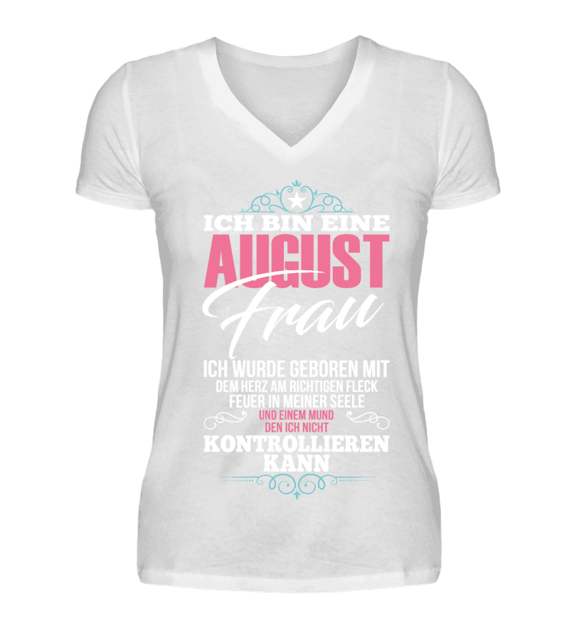 Women T-shirt with V-Neck